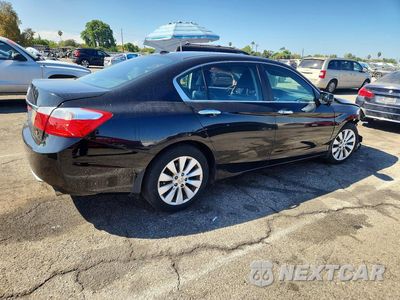 Trzecie zdjęcie samochodu z tyłu: 2013 HONDA ACCORD EXL VIN:1HGCR2F85DA059493 - miniatura