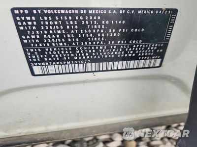 Zdjęcie 14 z 14 samochodu: 2023 VOLKSWAGEN TIGUAN SE VIN:3VVNB7AX5PM101077 - miniatura