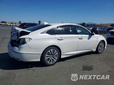Trzecie zdjęcie samochodu z tyłu: 2021 HONDA ACCORD HYBRID EX VIN:1HGCV3F42MA003123 - miniatura