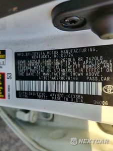 Zdjęcie 12 z 12 samochodu: 2024 TOYOTA CAMRY HYBRID SE NIGHTSHADE VIN:4T1G31AK2RU078146 - miniatura