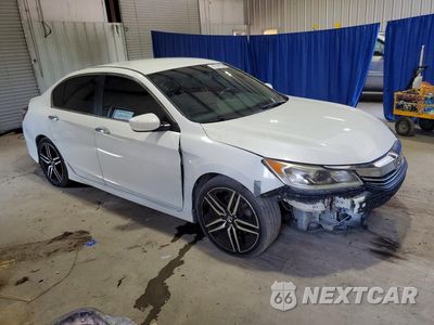 Czwarte zdjęcie samochodu z boku: 2017 HONDA ACCORD SPORT VIN:1HGCR2F52HA285468 - miniatura