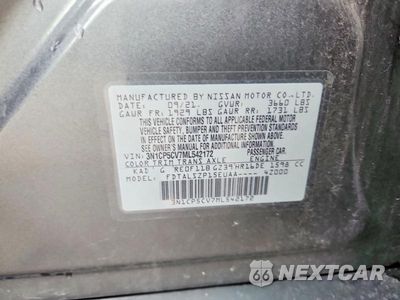 Zdjęcie 13 z 13 samochodu: 2021 NISSAN KICKS SV VIN:3N1CP5CV7ML542172 - miniatura