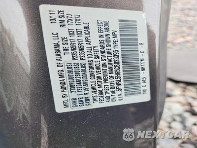 Zdjęcie 13 z 13 samochodu: 2012 HONDA ODYSSEY EXL VIN:5FNRL5H65CB023395 - miniatura