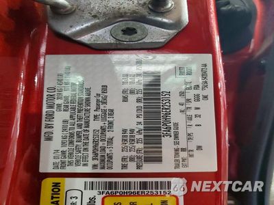 Zdjęcie 13 z 13 samochodu: 2014 FORD FUSION SE VIN:3FA6P0H96ER253152 - miniatura