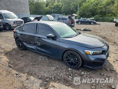 Czwarte zdjęcie samochodu z boku: 2025 HONDA CIVIC SPORT VIN:19XFL2H80SE037129 - miniatura