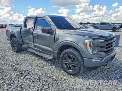 Czwarte zdjęcie samochodu z boku: 2022 FORD F150 SUPERCREW VIN:1FTEW1EP2NKD60057 - miniatura