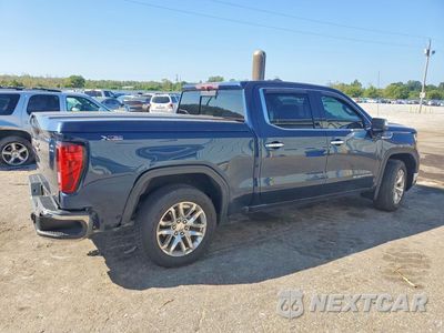 Trzecie zdjęcie samochodu z tyłu: 2020 GMC SIERRA K1500 SLT VIN:3GTU9DED0LG245083 - miniatura