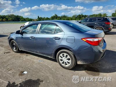 Drugie zdjęcie samochodu z przodu: 2015 TOYOTA COROLLA L VIN:2T1BURHE1FC447162 - miniatura