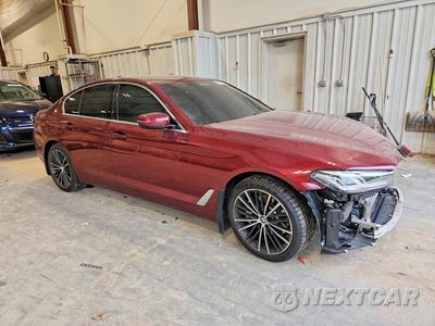 Czwarte zdjęcie samochodu z boku: 2023 BMW 530 XI VIN:WBA13BJ0XPCL91007 - miniatura