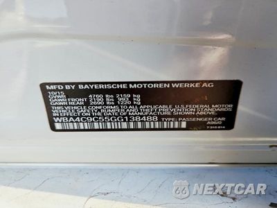 Zdjęcie 12 z 12 samochodu: 2016 BMW 428 XI GRAN COUPE SULEV VIN:WBA4C9C55GG138488 - miniatura