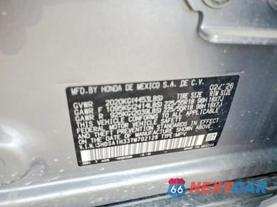 Zdjęcie 13 z 13 samochodu: 2026 ACURA ADX VIN:3HDSA1H33TM702128 - miniatura