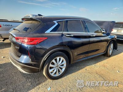 Trzecie zdjęcie samochodu z tyłu: 2019 INFINITI QX50 PURE VIN:3PCAJ5M39KF122069 - miniatura