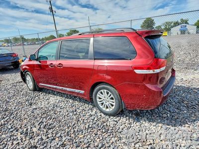 Drugie zdjęcie samochodu z przodu: 2011 TOYOTA SIENNA XLE 8-PASSENGER VIN:5TDYK3DCXBS090938 - miniatura