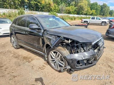 Czwarte zdjęcie samochodu z boku: 2015 AUDI Q5 TDI PRESTIGE VIN:WA1VMBFP7FA079741 - miniatura