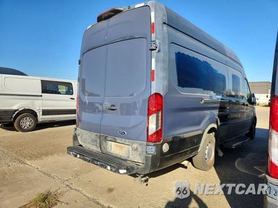 Trzecie zdjęcie samochodu z tyłu: 2020 FORD TRANSIT T-250 DELIVERY VAN VIN:1FTBR3X81LKA56033 - miniatura