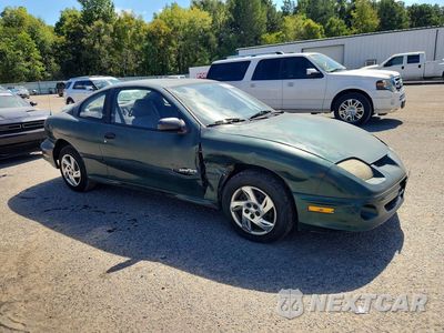 Czwarte zdjęcie samochodu z boku: 2001 PONTIAC SUNFIRE SE VIN:1G2JB124017223446 - miniatura