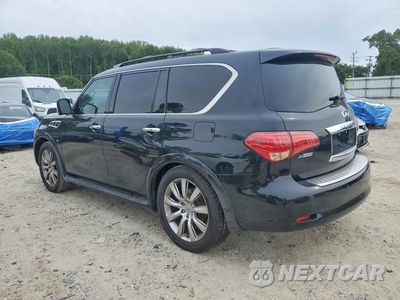 Drugie zdjęcie samochodu z przodu: 2014 INFINITI QX80 BASE VIN:JN8AZ2NF0E9554309 - miniatura
