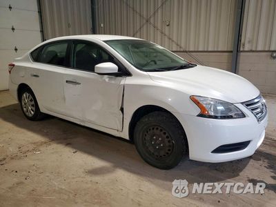 Czwarte zdjęcie samochodu z boku: 2014 NISSAN SENTRA SV VIN:3N1AB7AP0EY261048 - miniatura