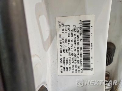 Zdjęcie 12 z 12 samochodu: 2013 HONDA ACCORD TOURING VIN:1HGCR3F99DA027290 - miniatura