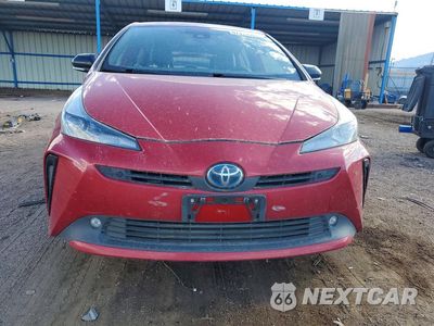 Piąte zdjęcie samochodu w środku: 2021 TOYOTA PRIUS 2020 EDITION VIN:JTDKAMFU0M3129271 - miniatura