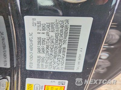 Zdjęcie 13 z 13 samochodu: 2018 HONDA ACCORD EX VIN:1HGCV1F41JA108199 - miniatura