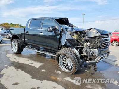 Czwarte zdjęcie samochodu z boku: 2022 CHEVROLET SILVERADO LTD K1500 HIGH COUNTRY VIN:3GCUYHEL2NG121711 - miniatura