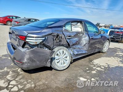 Trzecie zdjęcie samochodu z tyłu: 2021 NISSAN SENTRA S VIN:3N1AB8BV7MY262232 - miniatura