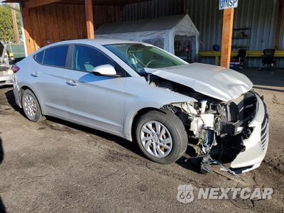 Czwarte zdjęcie samochodu z boku: 2018 HYUNDAI ELANTRA SE VIN:5NPD74LF1JH272422 - miniatura