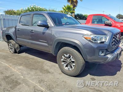 Czwarte zdjęcie samochodu z boku: 2021 TOYOTA TACOMA TRD OFF-ROAD VIN:5TFCZ5AN1MX269048 - miniatura