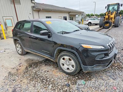 Czwarte zdjęcie samochodu z boku: 2014 JEEP CHEROKEE SPORT VIN:1C4PJLAB0EW288510 - miniatura