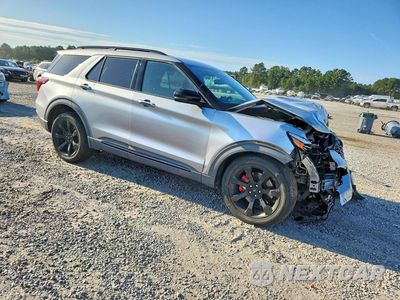 Czwarte zdjęcie samochodu z boku: 2020 FORD EXPLORER ST VIN:1FM5K8GC1LGA22966 - miniatura