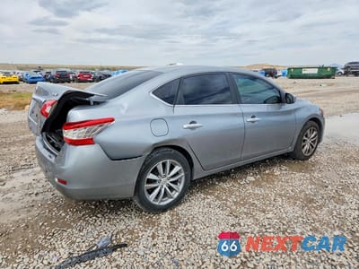 Trzecie zdjęcie samochodu z tyłu: 2014 NISSAN SENTRA SV VIN:3N1AB7AP8EY334702 - miniatura