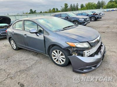 Czwarte zdjęcie samochodu z boku: 2012 HONDA CIVIC EX VIN:2HGFB2F89CH524679 - miniatura