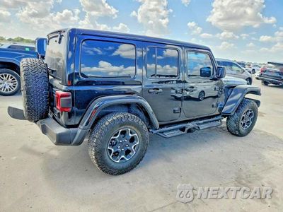 Trzecie zdjęcie samochodu z tyłu: 2022 JEEP WRANGLER UNLIMITED RUBICON 4XE VIN:1C4JJXR64NW275280 - miniatura