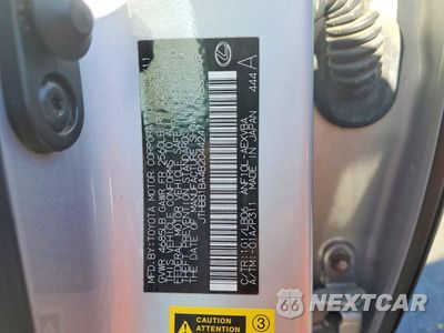 Zdjęcie 12 z 12 samochodu: 2011 LEXUS HS 250H VIN:JTHBB1BA4B2044247 - miniatura