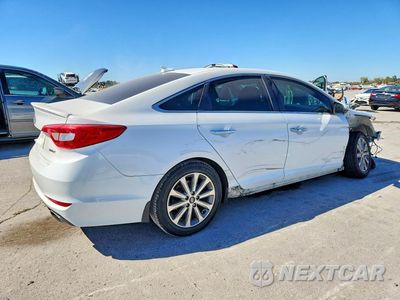 Trzecie zdjęcie samochodu z tyłu: 2017 HYUNDAI SONATA LIMITED VIN:5NPE34AF9HH568317 - miniatura