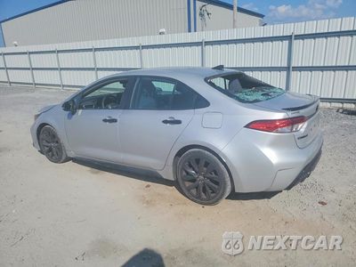 Drugie zdjęcie samochodu z przodu: 2021 TOYOTA COROLLA SE NIGHTSHADE EDITION VIN:5YFS4MCEXMP070922 - miniatura