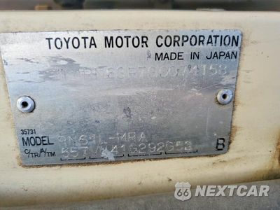 Zdjęcie 12 z 12 samochodu: 1986 TOYOTA PICKUP RN63 STD VIN:JT4RN63R7G0074158 - miniatura