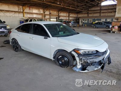 Czwarte zdjęcie samochodu z boku: 2022 HONDA CIVIC SPORT VIN:2HGFE2F56NH556604 - miniatura