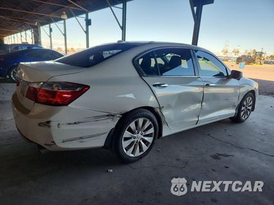 Trzecie zdjęcie samochodu z tyłu: 2014 HONDA ACCORD EXL VIN:1HGCR2F87EA034578 - miniatura