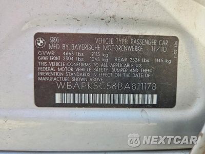 Zdjęcie 12 z 12 samochodu: 2011 BMW 328 XI SULEV VIN:WBAPK5C58BA811178 - miniatura