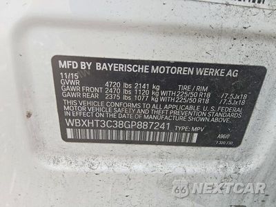 Zdjęcie 12 z 12 samochodu: 2016 BMW X1 XDRIVE28I VIN:WBXHT3C38GP887241 - miniatura