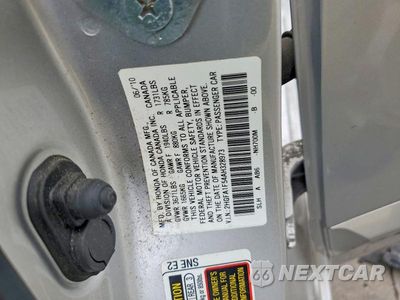 Zdjęcie 12 z 12 samochodu: 2010 HONDA CIVIC LX VIN:2HGFA1F54AH328973 - miniatura