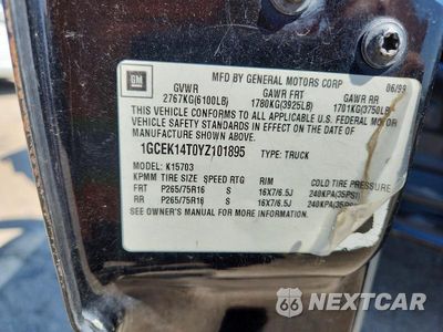 Zdjęcie 12 z 12 samochodu: 2000 CHEVROLET SILVERADO K1500 VIN:1GCEK14T0YZ101895 - miniatura