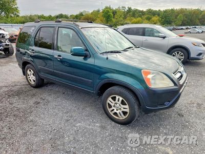 Czwarte zdjęcie samochodu z boku: 2003 HONDA CR-V EX VIN:SHSRD78843U112989 - miniatura