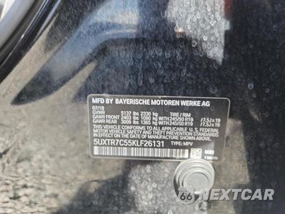 Zdjęcie 12 z 12 samochodu: 2019 BMW X3 SDRIVE30I VIN:5UXTR7C55KLF26131 - miniatura