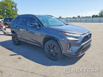 Czwarte zdjęcie samochodu z boku: 2023 TOYOTA RAV4 XSE VIN:JTME6RFV9PD547928 - miniatura