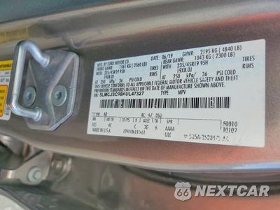 Zdjęcie 12 z 12 samochodu: 2019 LINCOLN MKC RESERVE VIN:5LMCJ3C98KUL47327 - miniatura