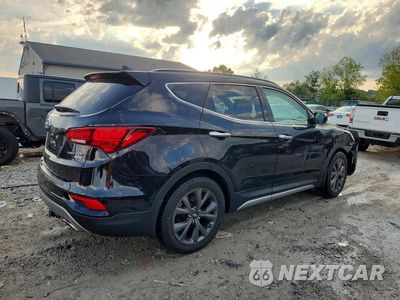 Trzecie zdjęcie samochodu z tyłu: 2017 HYUNDAI SANTA FE SPORT 2.0T ULTIMATE VIN:5XYZW4LA2HG454046 - miniatura