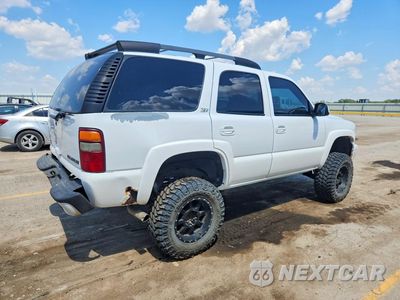 Trzecie zdjęcie samochodu z tyłu: 2002 CHEVROLET TAHOE K1500 VIN:1GNEK13Z92R153448 - miniatura